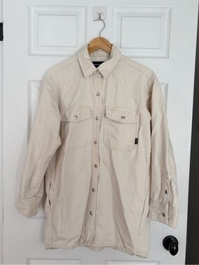 The Kooples Cream Denim Jacket